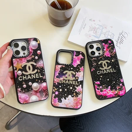 Chanel iphone17pro/17promax携帯ケース マグセーフ 対応 星空 花柄 可愛い