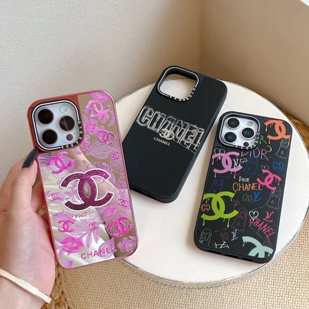 magsafeケース 女性向け シャネルiphone17pro/17air携帯ケース アクリル 鏡面 滑り止め