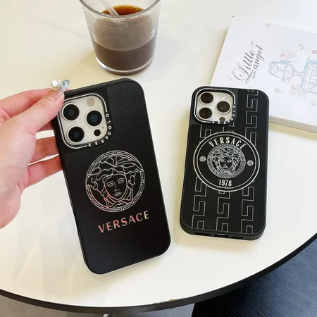 iphone17 magsafe対応 ケース versace iPhone17pro/17air携帯ケース アクリル 鏡面加工