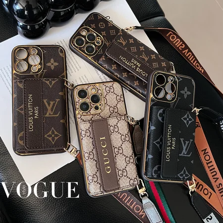 ルイヴィトン 携帯ケース スマホショルダー 横型iphone17pro/17airケース アコーディオン カード収納 小銭入れ
