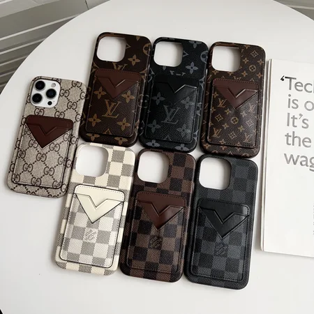 ルイヴィトン・グッチ iphone17 17proケース カード 入れ 背面 収納