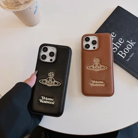 ヴィヴィアンiphone17pro 17携帯ケース 本革 レザー ブランド スマホケース
