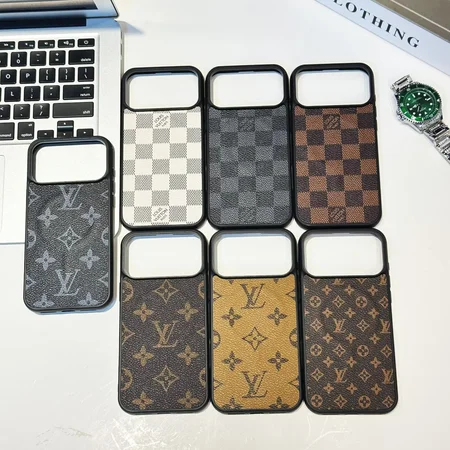 casetify MagSafe対応 ルイビトンiphone17pro 17promaxケース PUレザー モノグラム ダミエ柄
