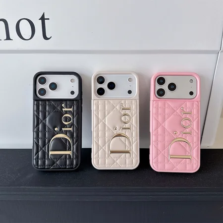ディオール iphone17pro/17promax携帯ケース マトラッセレザー