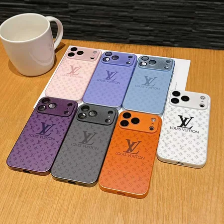 ハイブランド 携帯 ケース vuitton iPhone17/17promaxケース 背面 ガラス