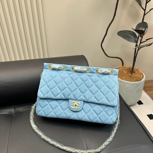 シャネル デニム マトラッセ ショルダーバッグ 2wayバッグ コピー