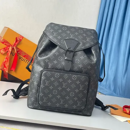 LOUIS VUITTON ルイヴィトン モンスリ バックパック リュックサック 高级 レザー