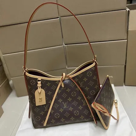 ルイヴィトンキャリーオール NM PM モノグラムハンドバッグ レディース