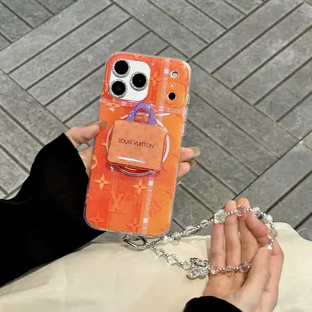 ルイヴィトンiphone17/17promaxスマホケース magsafe対応 グリップ付き