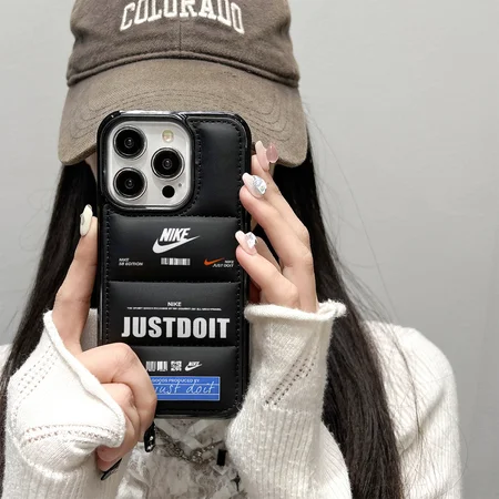 ナイキ ギャラクシー ZFold7/ZFlip7ケース ダウンジャケット風 PUレザー 多機種に対応