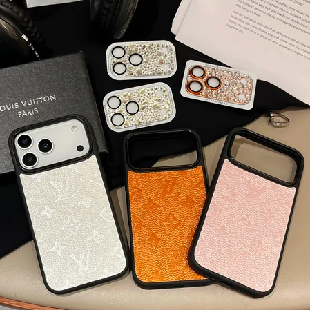 iPhone17ケース ルイヴィトン iPhone 17Pro/17ProMax携帯ケース 押し花 レザー 3色