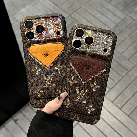 ルイヴィトン iPhone17/17air携帯ケース マグネット式 カードポケット キラキラ レンズフィルム おしゃれ