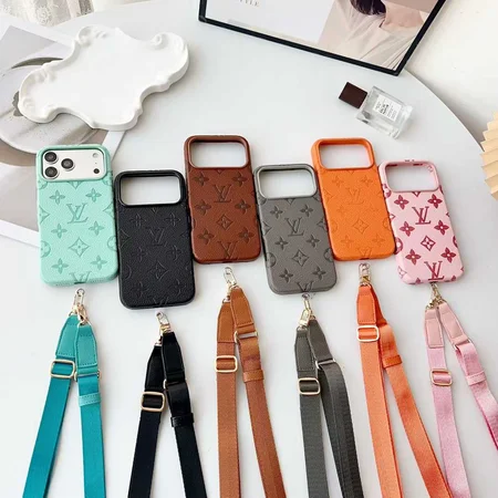 在庫♪ ルイヴィトン iPhone17pro/17promax携帯ケース スマホ ショルダー カラフル