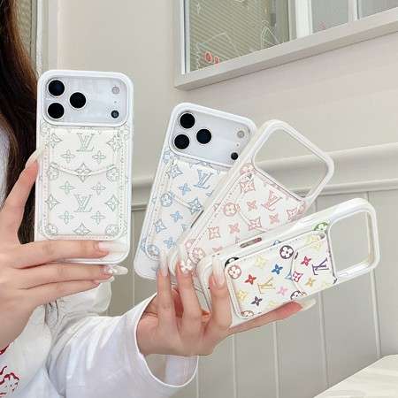 ルイヴィトン iphone17 17promaxケース マグネット式 カード収納 マグセーフ対応