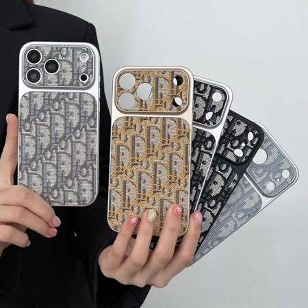 ディオール オブリーク iPhone17/17promaxチェンジケース PUレザー 薄型 軽量