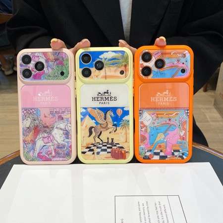 エルメス 馬柄 iphone17 17promaxスマホケース casetify 大きいカメラ窓