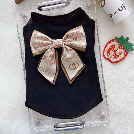 春夏用 グッチ ペット服 犬のTシャツ 中型犬 小型犬 柴犬 綿 ペットウェア