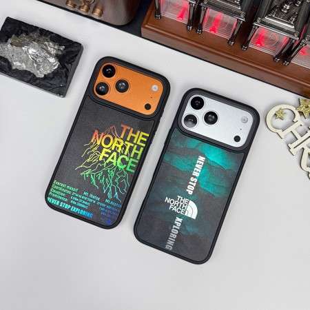 ザ・ノース・フェイスiPhone18pro携帯ケース マット感 おしゃれ 男女兼用