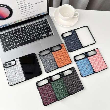 iPhone Duoケース Goyard スマホケース ブランド iPhone 折りたたみケース カメラ保護 耐衝撃 おしゃれ