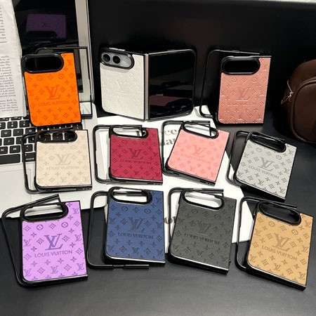 iPhone Duo ケース ルイヴィトン モノグラム エンボスレザー iphone duo 折りたたみ ケース 薄型 軽量 スリム 耐衝撃