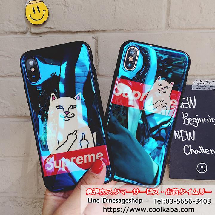 SUPREME RIPNDIP iphone X/8plus カバー 個性的 iphone8カバー