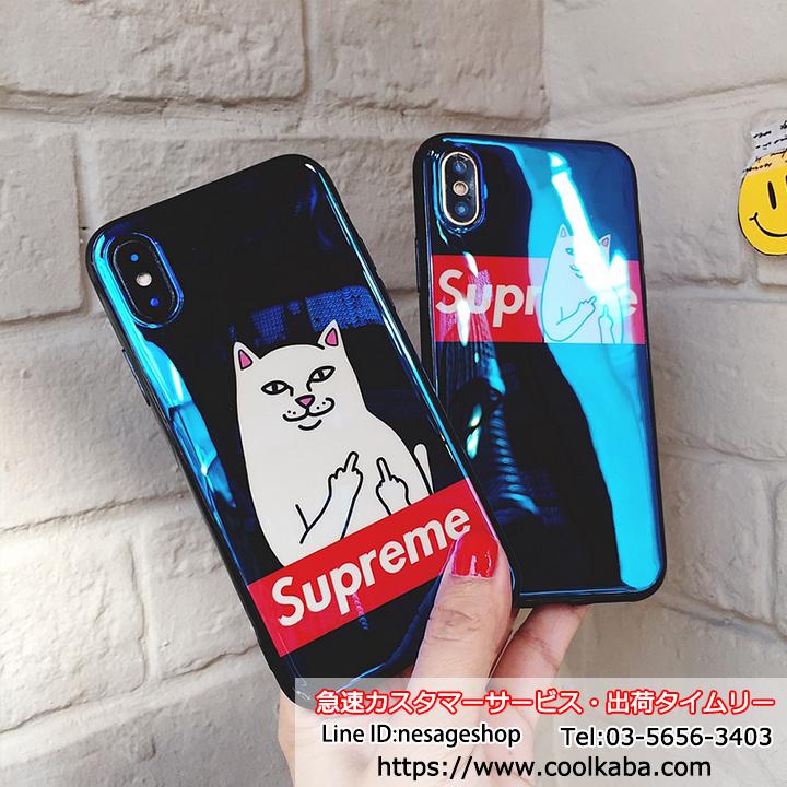 SUPREME RIPNDIP iphone X/8plus カバー 個性的 iphone8カバー