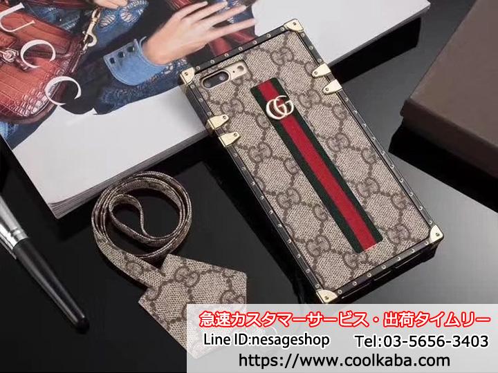 iphone 11/Xケース トランク GUCCI