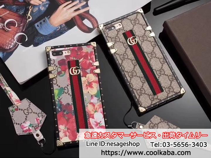 iphone 11/Xケース トランク GUCCI