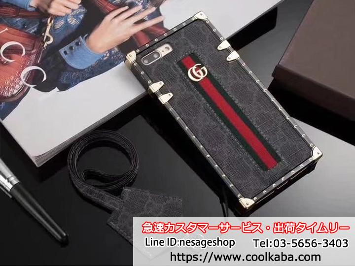 iphone 11/Xケース トランク GUCCI