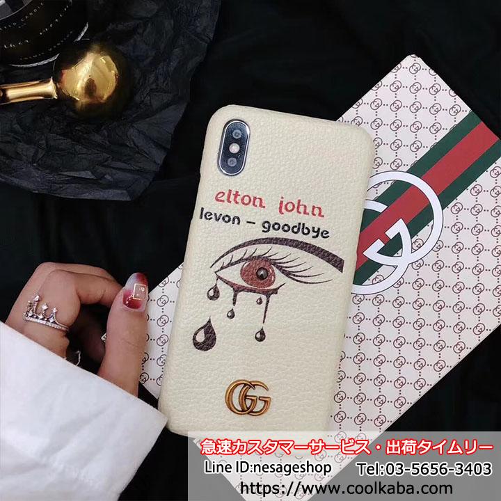 iPhone X/テン グッチケース 白雪姫