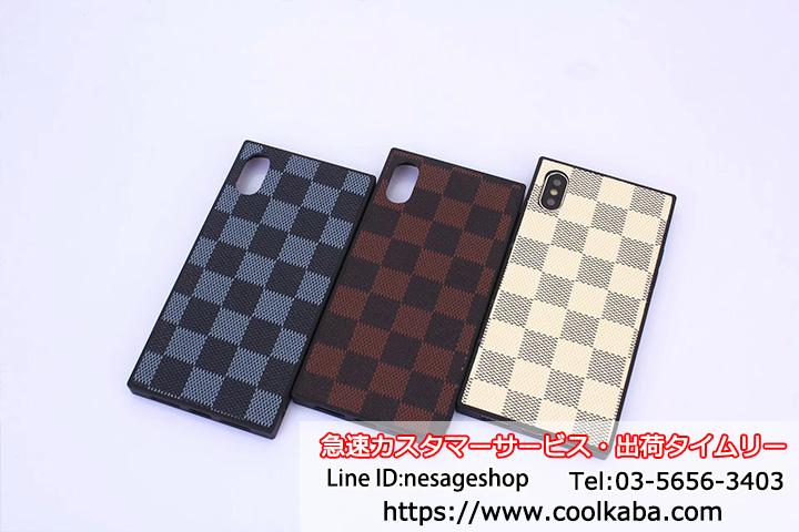 ルイヴィトン ダミエ柄 iPhoneテン ケース トランク型 アイフォン8 8PLUSカバー VUITTON