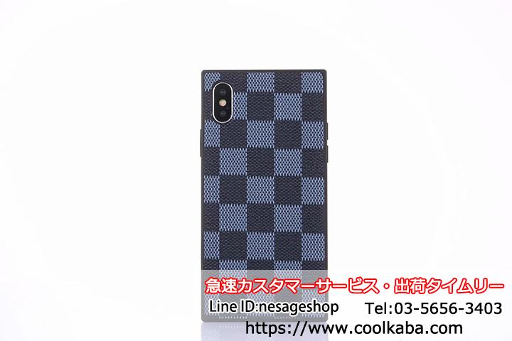 ルイヴィトン ダミエ柄 iPhoneテン ケース トランク型 アイフォン8 