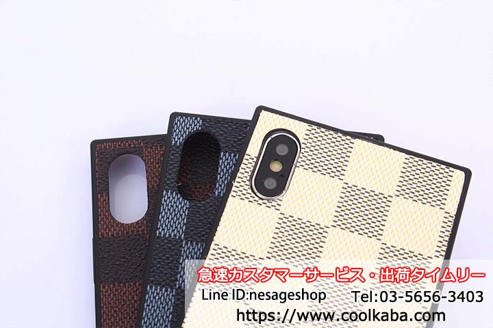 ルイヴィトン ダミエ柄 iPhoneテン ケース トランク型 アイフォン8 