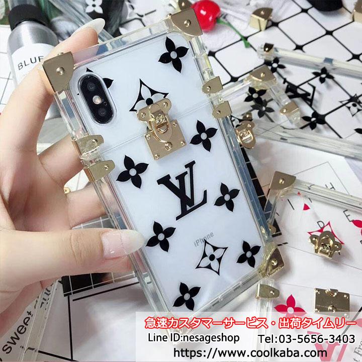 iPhone 7Plus 透明ケース ヴィトン