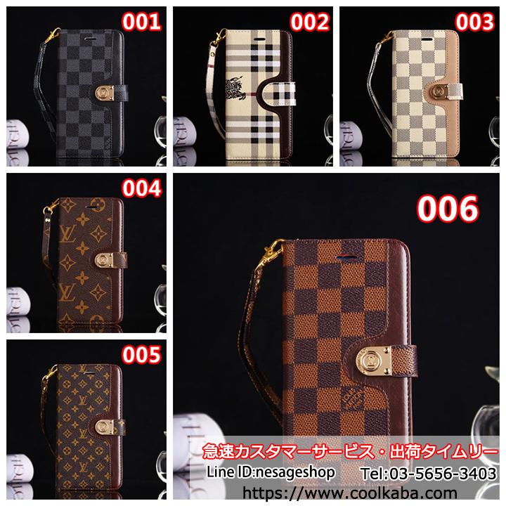 LV BURBERRY ギャラクシーS9ケース