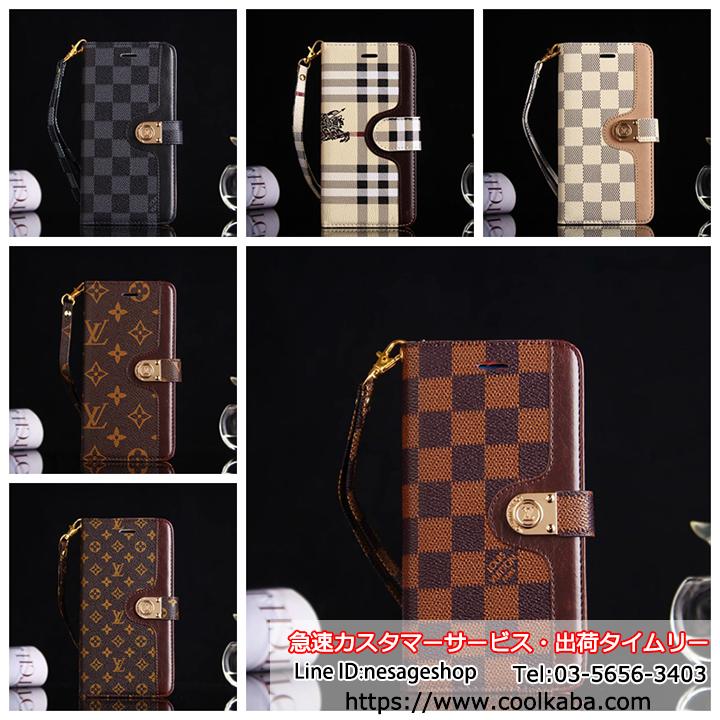 LV BURBERRY ギャラクシーS9ケース