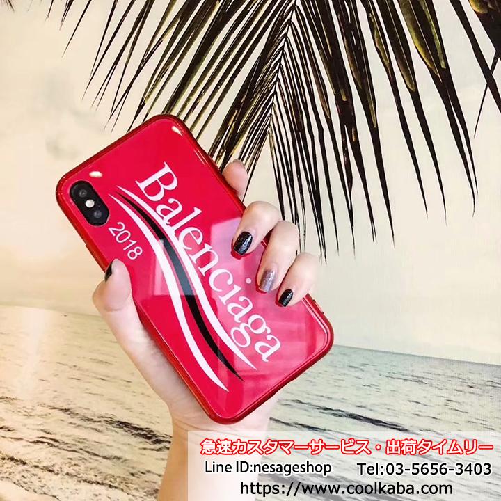 バレンシアガ Iphonex ケース 背面ガラス Balenciaga Iphone8 Iphone8plus カバー 芸能人愛用 バレンシアガ Iphonex ケース 背面ガラス Balenciaga Iphone8 Iphone8plus カバー 芸能人愛用