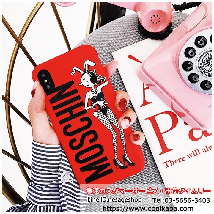 iphone Xケース moschino