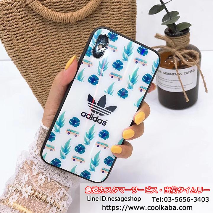 iphone9ケース 運動ブランド アイフォン 8プラスケース adidas オシャレ