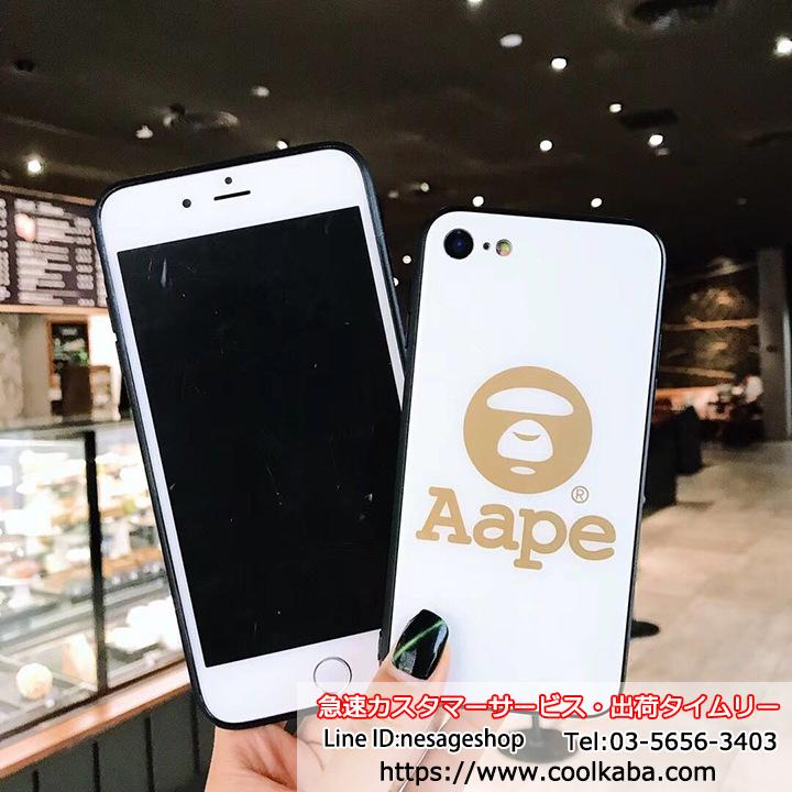 iPhoneケース aape カップル