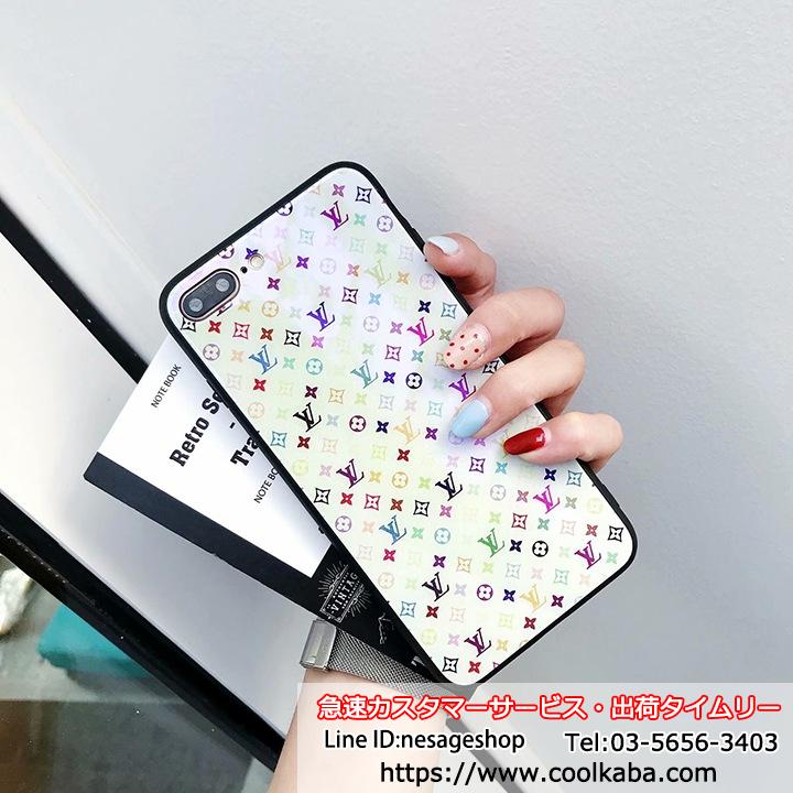 iPhone8plus 夜光カバー ヴィトン