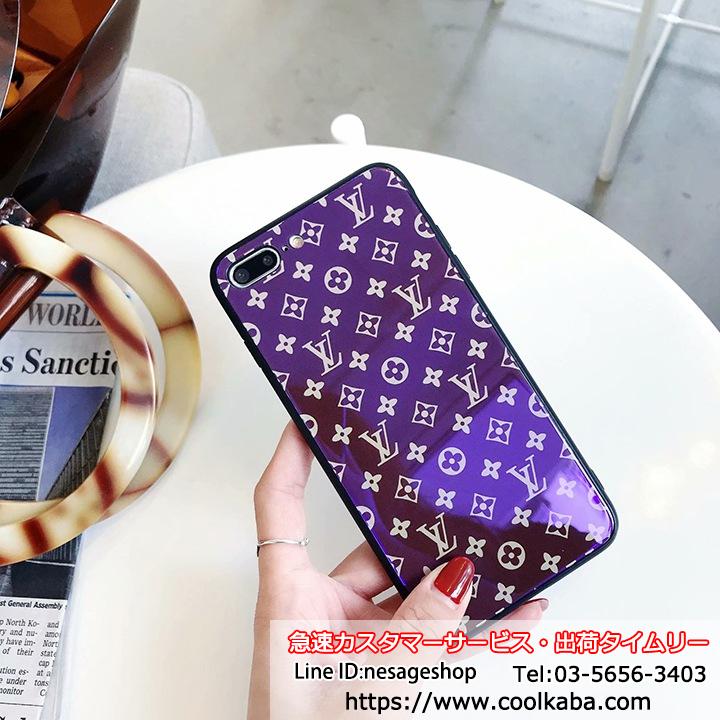 ヴィトン アイホン 8テンケース ガラス面