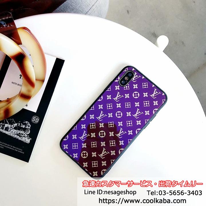 iPhoneテン カバー ルイビトン 夜光