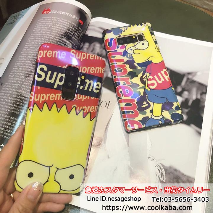 SUPREME GalaxyS9ケース シンプソンズ