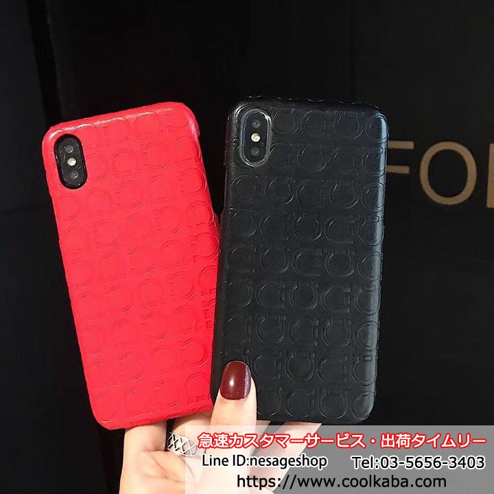 フェラガモ Iphonex ケース レザー Ferragamo アイフォン8 8プラス ケース Iphone Xs 9カバー 個性的