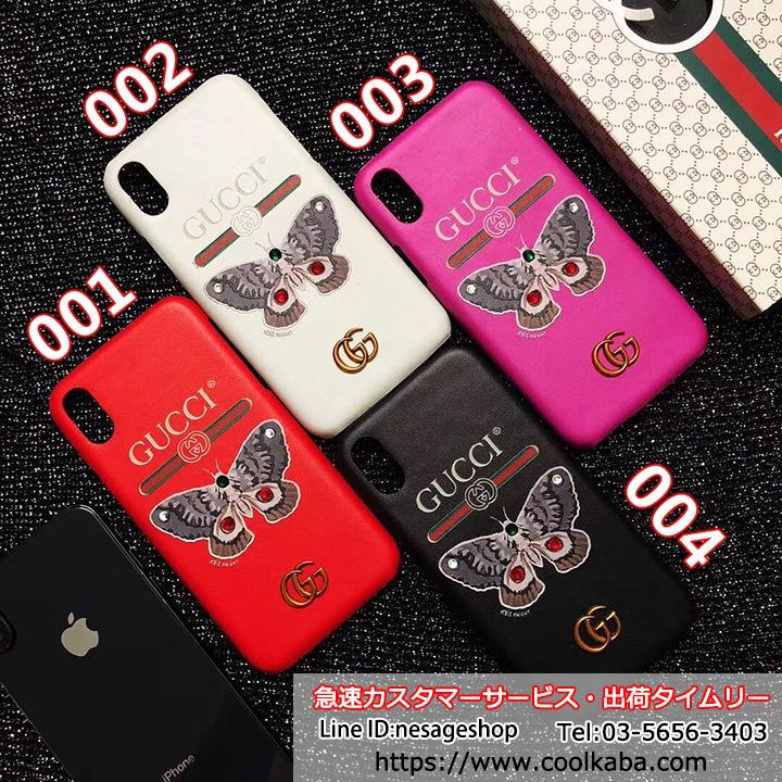 GUCCI 胡蝶ケース iphoneX