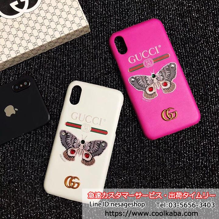 GUCCI 胡蝶ケース iphoneX