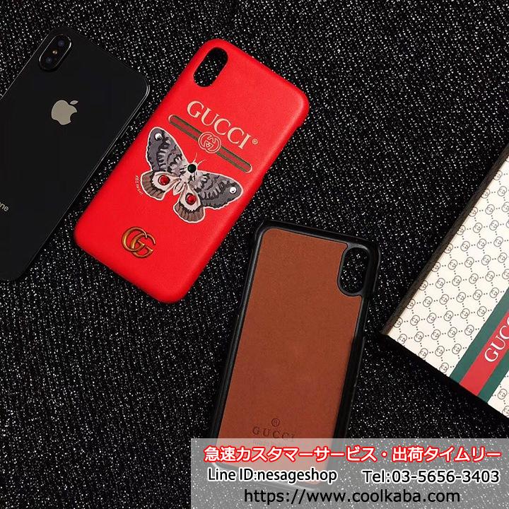 iphoneX 可愛いカバー グッチ