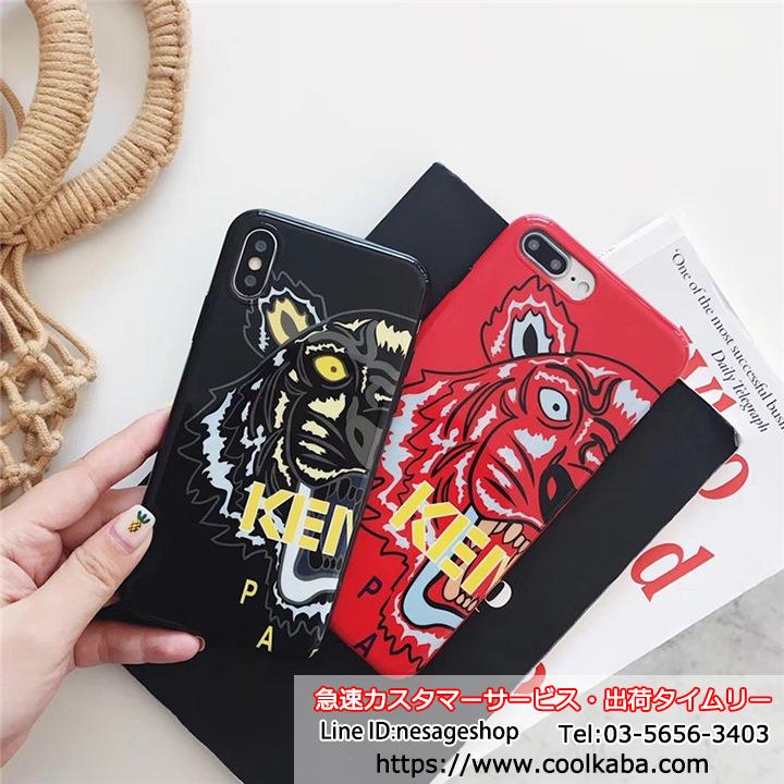 iPhone 8 Plusカバー KENZO パロディー風