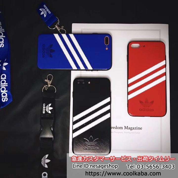 iPhone8/8PLUS カバー ADIDAS 個性